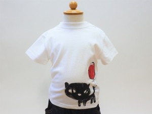 猫 | 手描きTシャツの音、雅楽、WASH｜出産祝いや、誕生日のプレゼントに手描きTシャツ(手書きTシャツ)の通販。